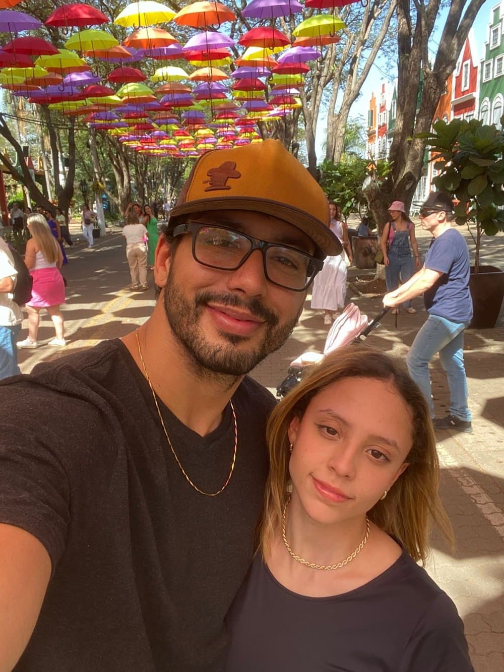 Retrato de Jhenipher e Felipe